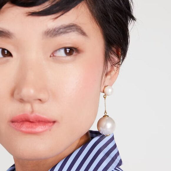 kate spade Have A Ball Linear Earrings/NWT - Picture 2 of 11